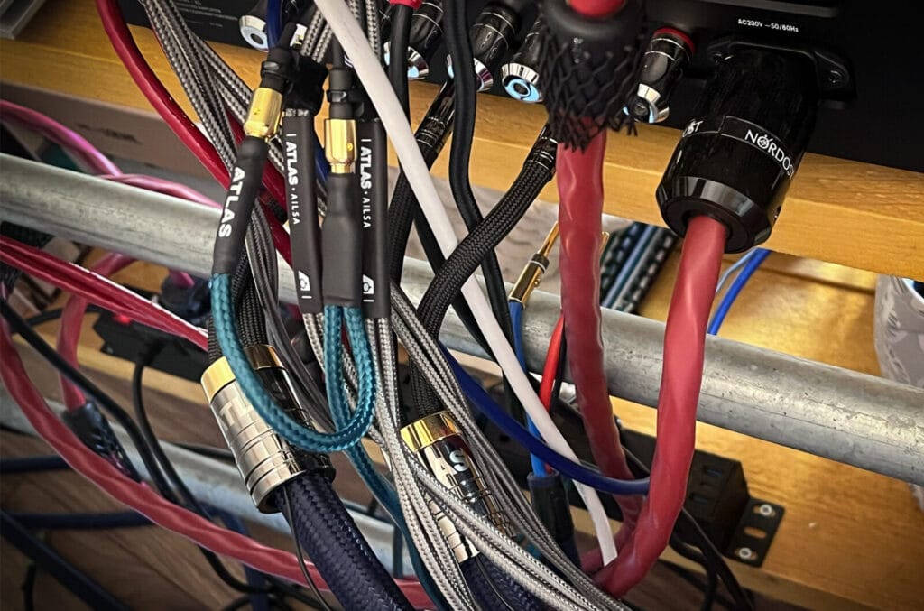 Atlas cables installed at Audiograde HQ