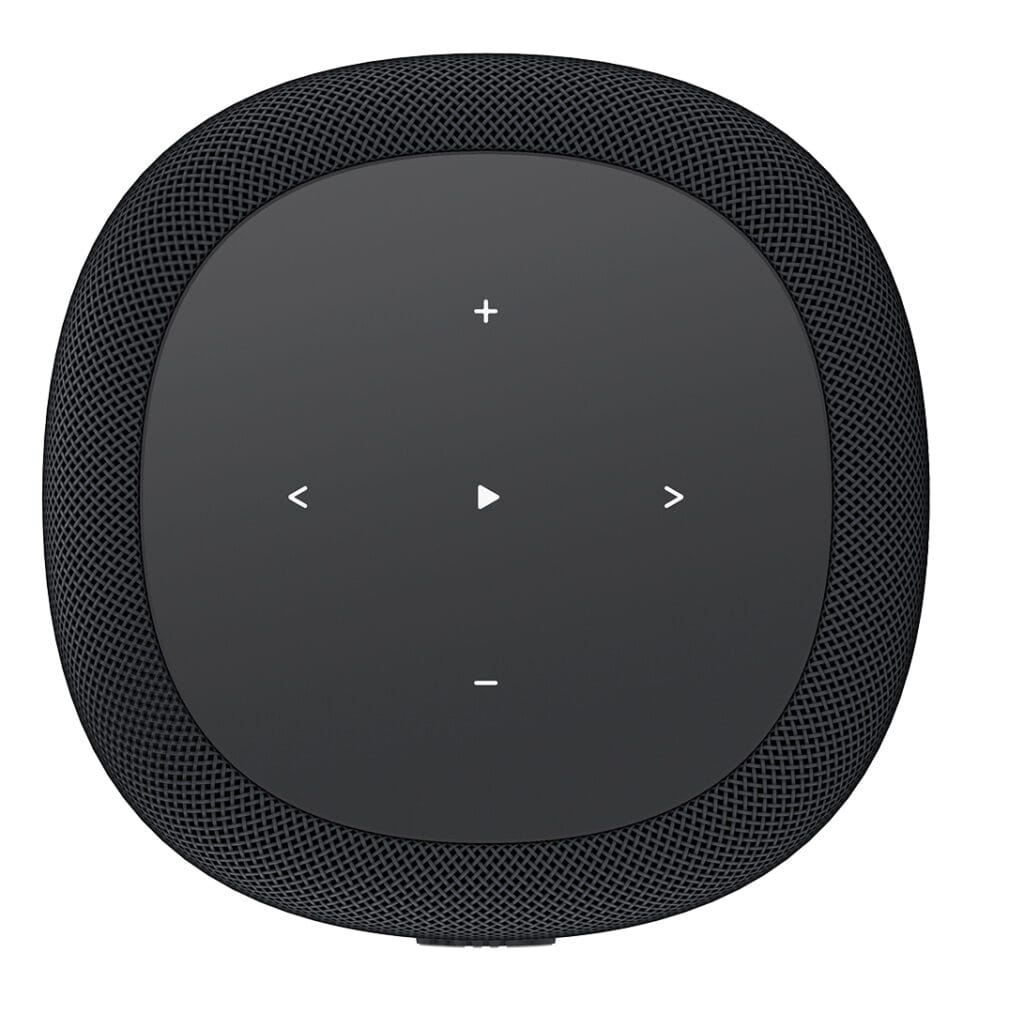 WiiM Sound Lite controls in black