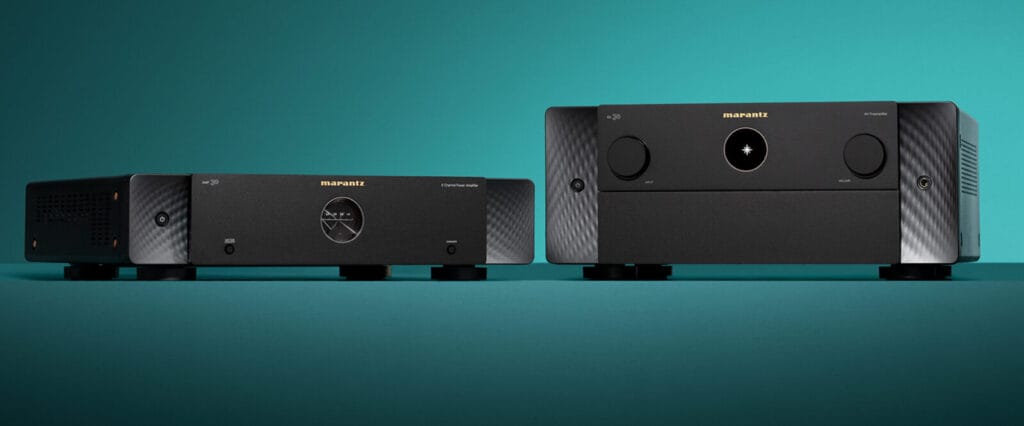 Marantz AV 30 and AMP 30 side by side