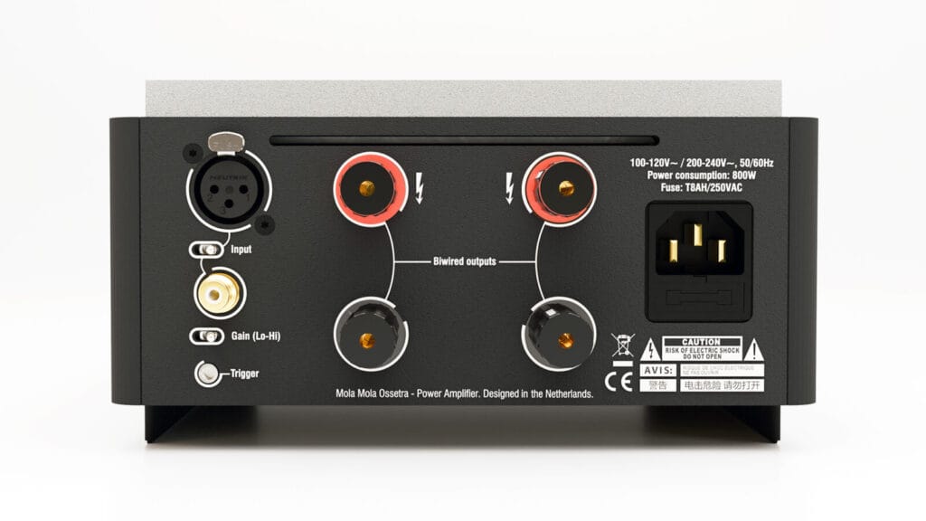 Mola Mola Ossetra rear panel