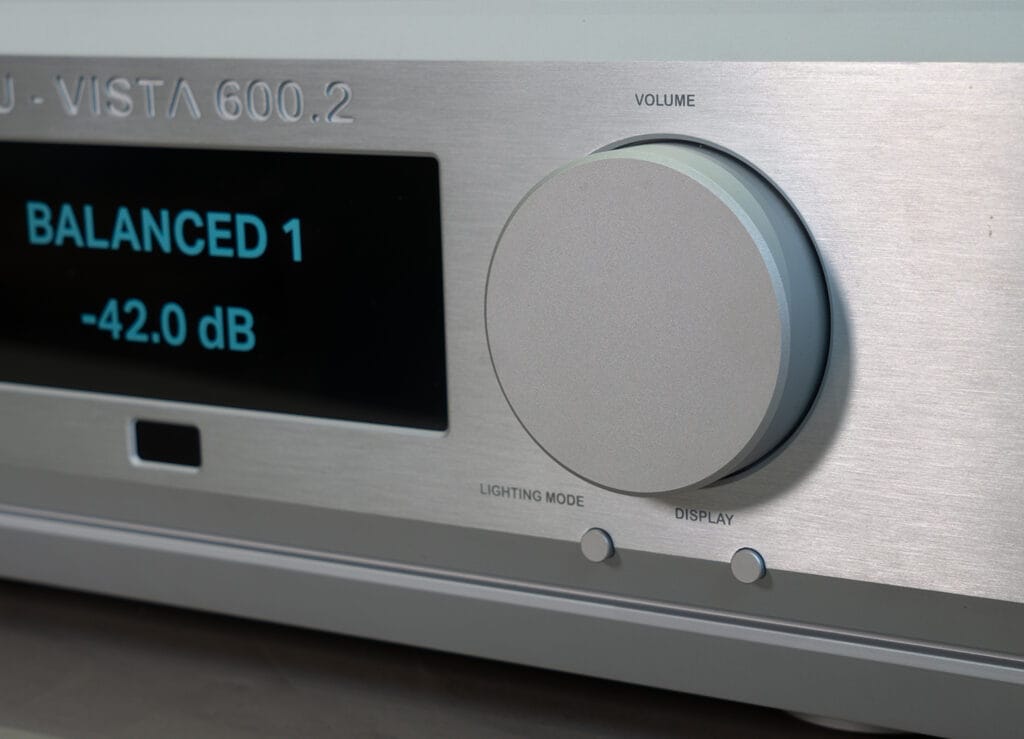 Musical Fidelity 600.2 volume dial