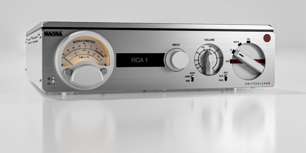 Nagra Preamp II-s front panel