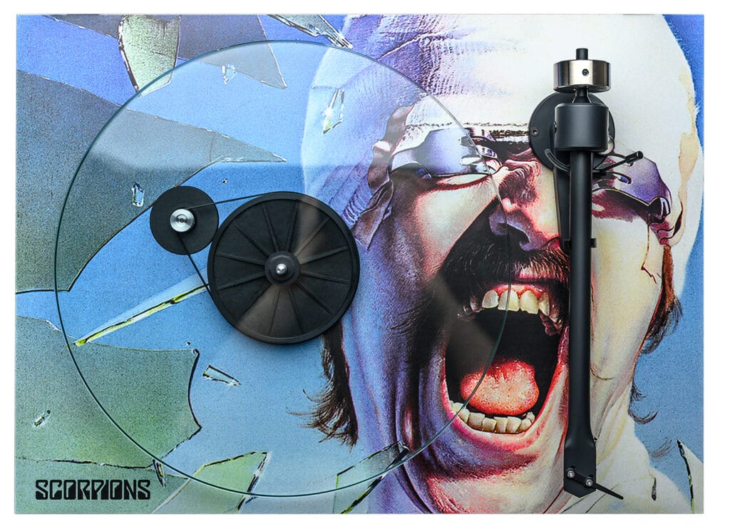 Pro-Ject Scorpions deck from above