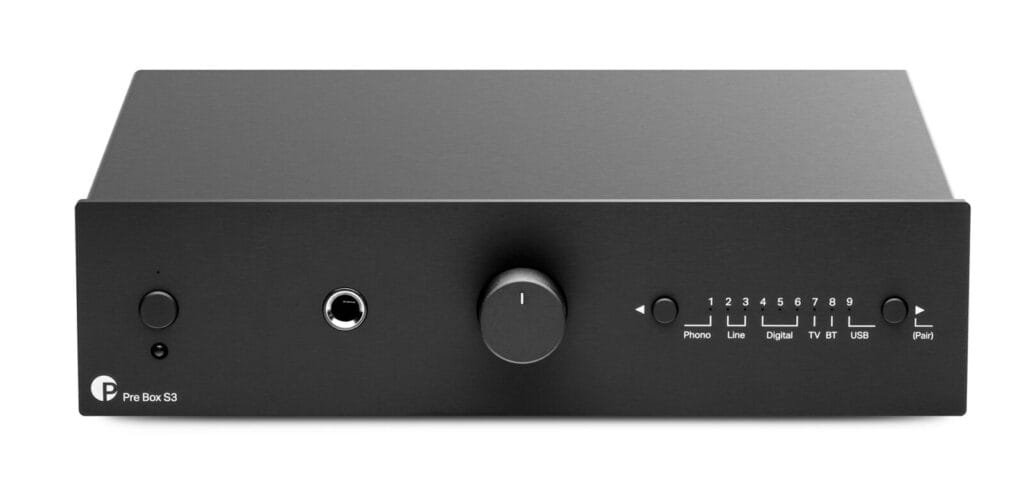 Pro‑Ject Audio Pre Box S3 in black