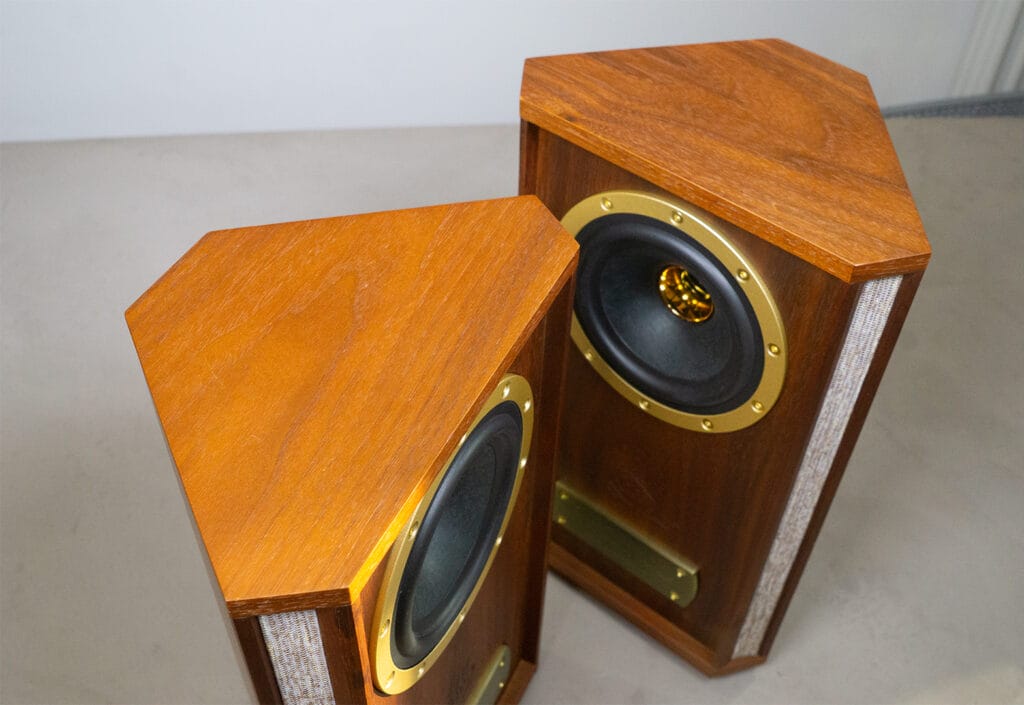 Tannoy Prestige Gold Reference Autograph Mini-OW from above