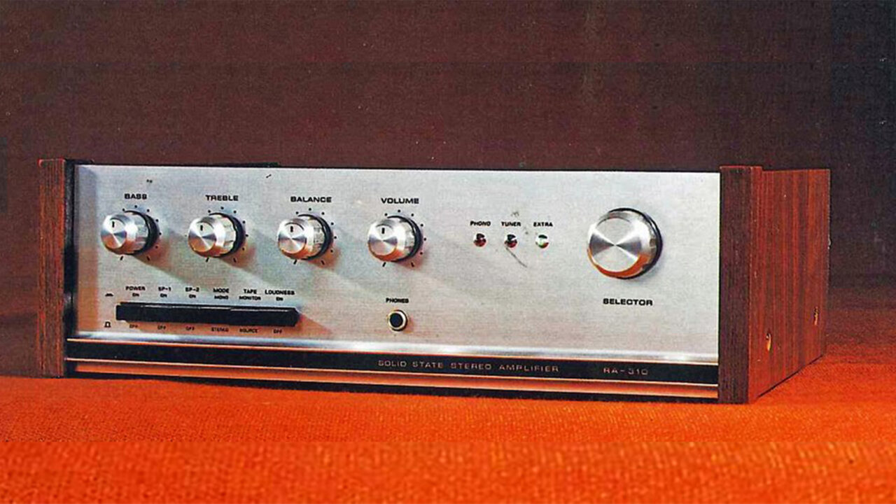 Vintage Rotel amplifier