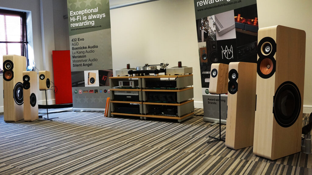 Whole Note room at UK Audio Show