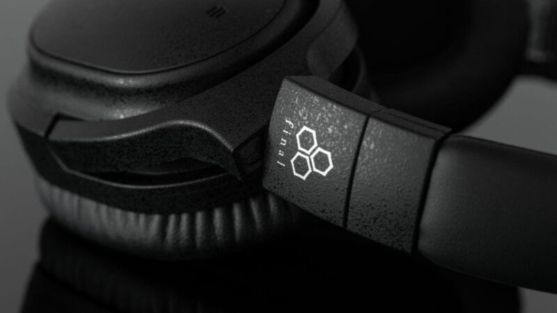 Final UX3000 headphones close-up