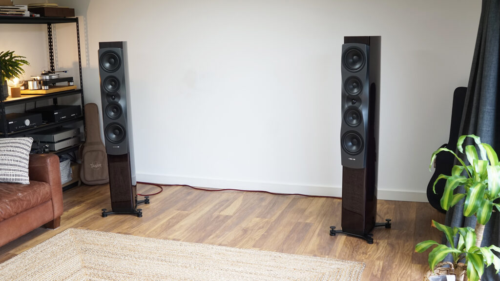 Dynaudio Confidence 50 front on with plant