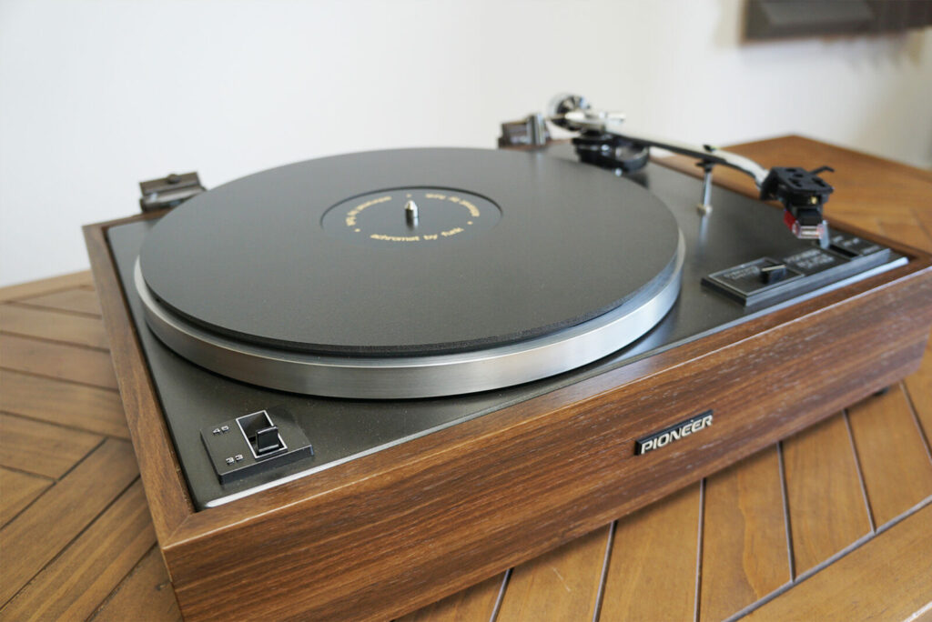 Pioneer PL-12D with Funk APM mat