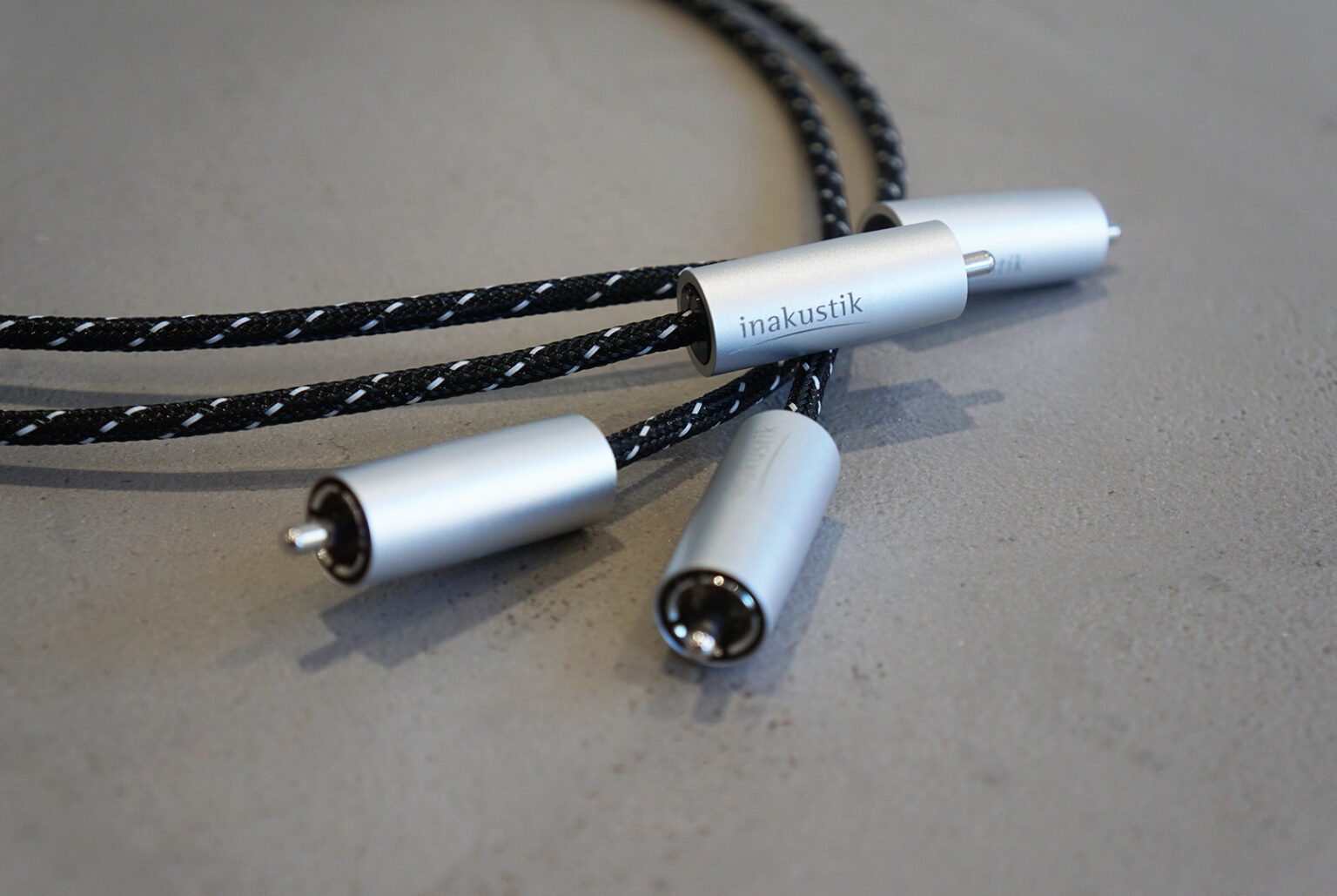 Inakustik Micro Air LS104 loudspeaker and NF104 interconnect cables