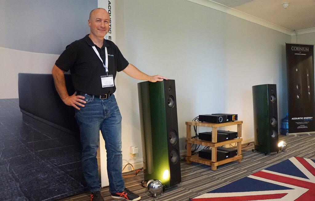 Acoustic Energy at the UK Audio Show