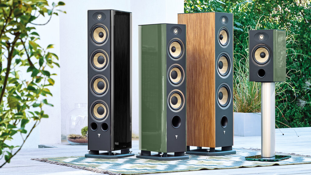 Focal Aria Evo X range without covers