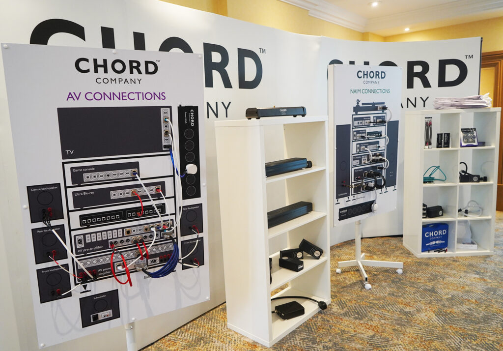 Chord Cables stand at Bristol 2024