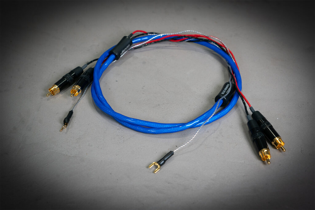 Blue Heaven tonearm cable