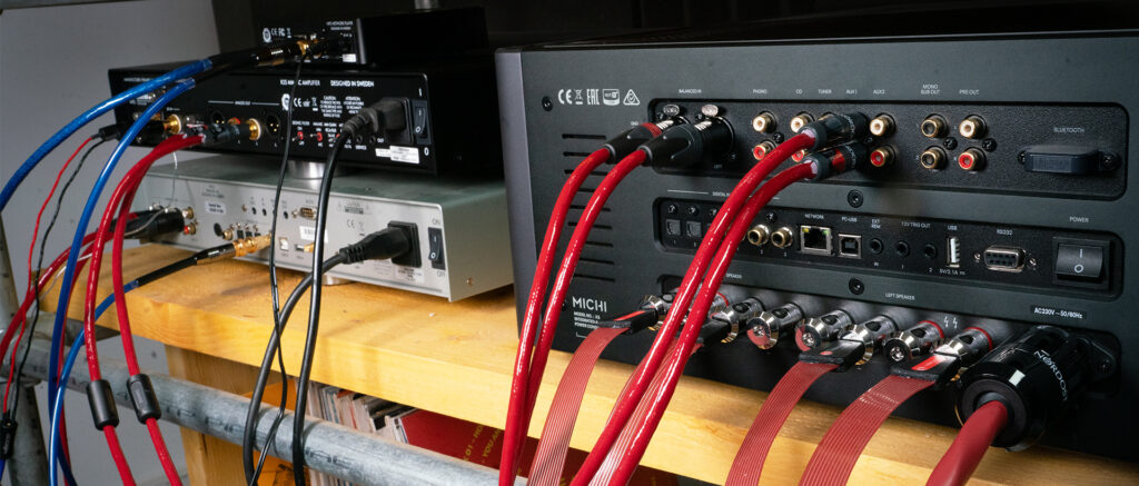 Nordost Leif cables in Audiograde system