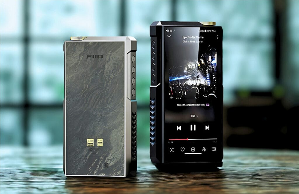 FiiO M27 upright