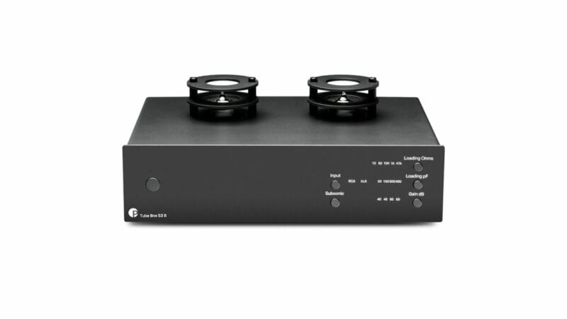 Pro-Ject Tube Box S3 B in black