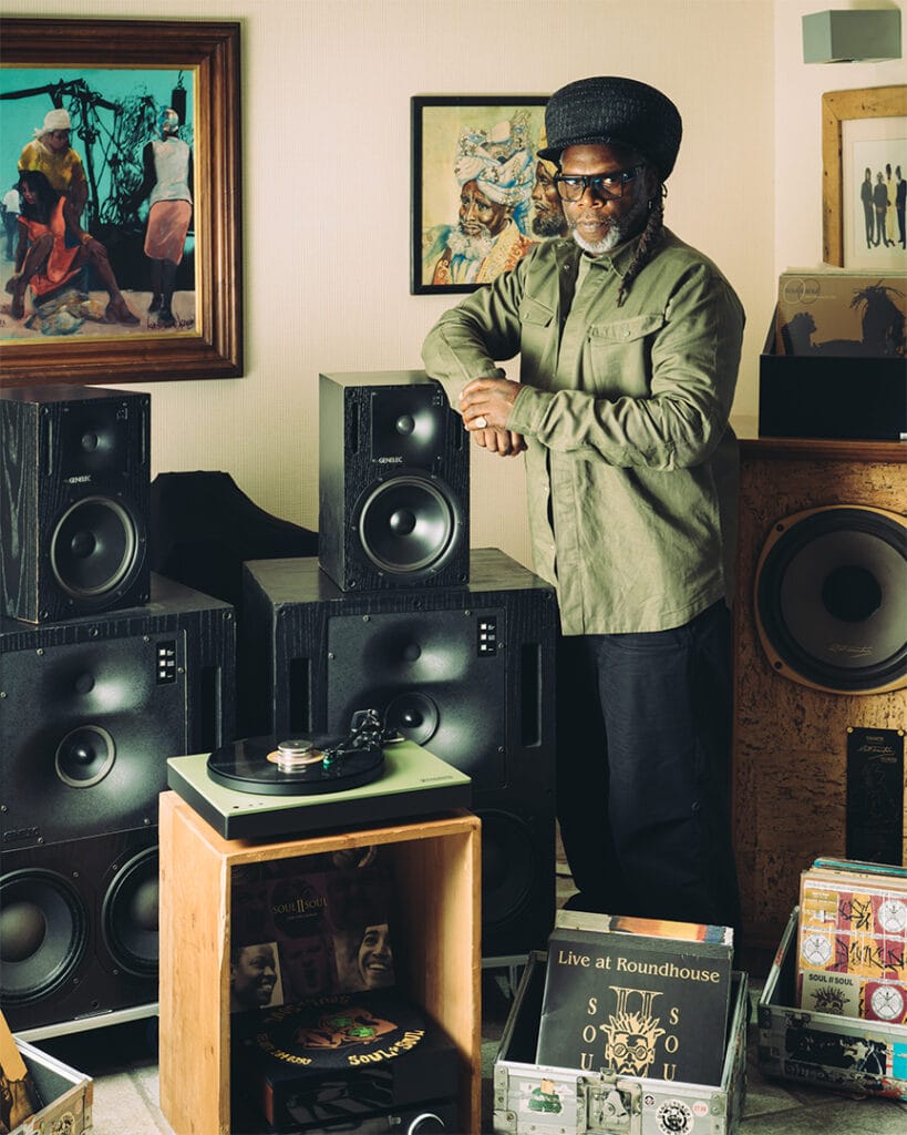 Cambridge Audio & Maharishi Alva ST turntable with Jazzie B