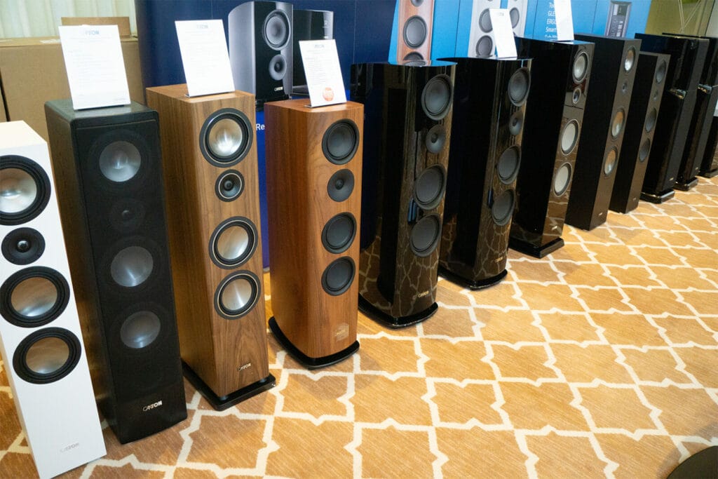 Canton speakers at Hifi show Live