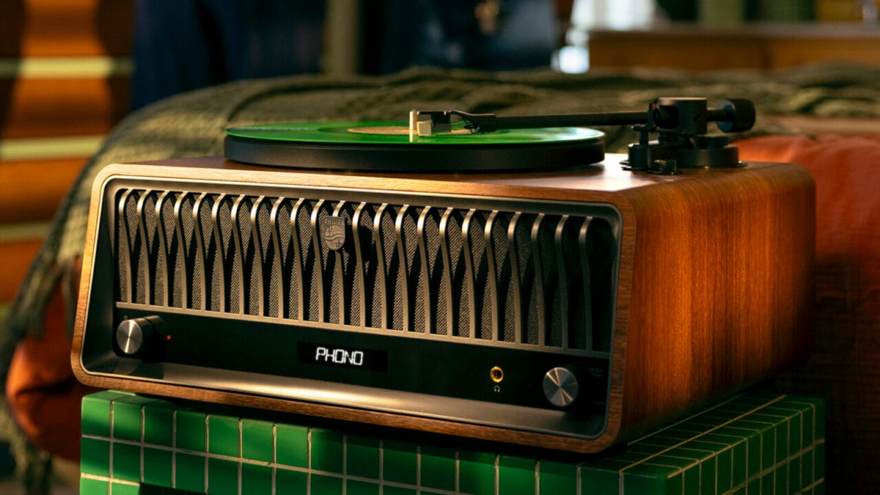 Philips Tina turntable system