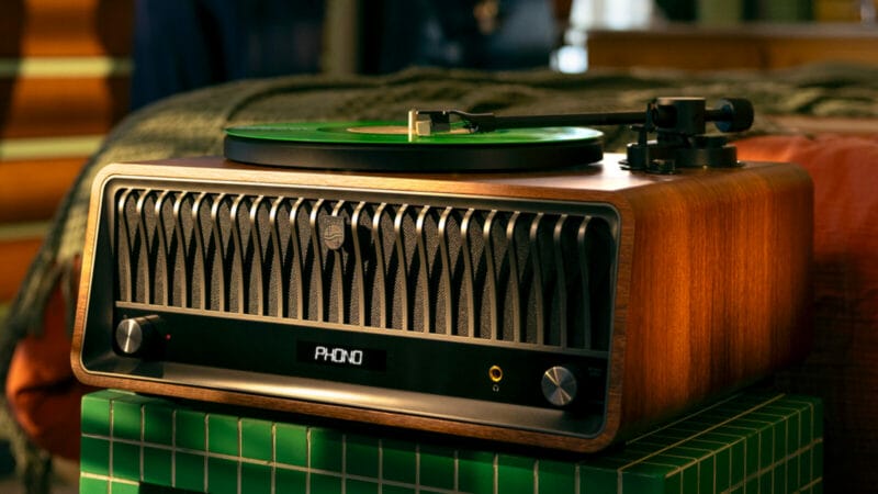 Philips Tina turntable system