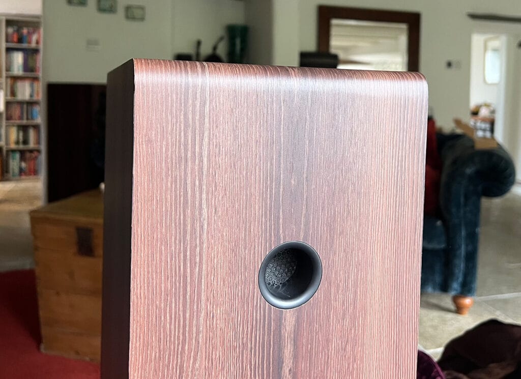 Acoustic Energy AE320² rear bass port