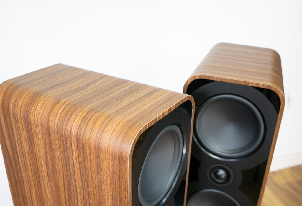 Q Acoustics 5050 curved tops
