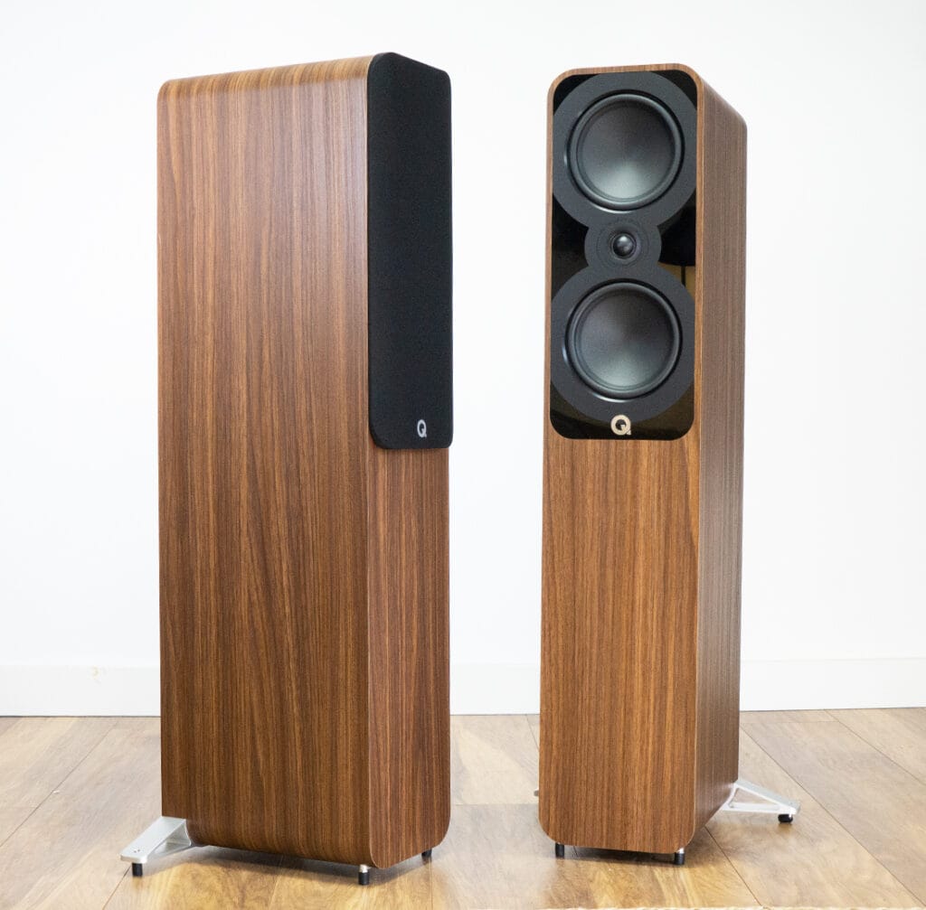 Q Acoustics 5050 side on