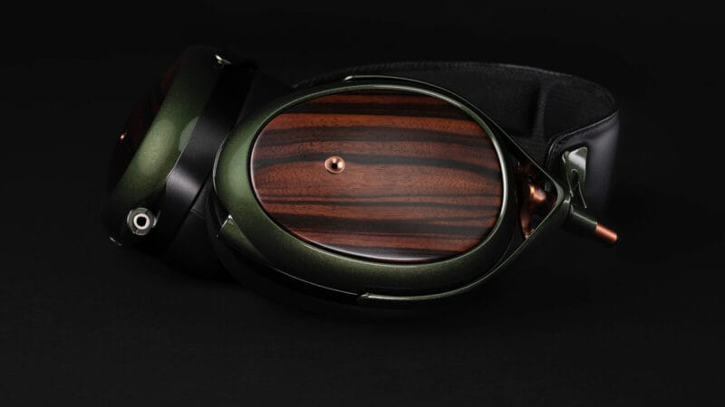 Meze Audio Strada on dark background