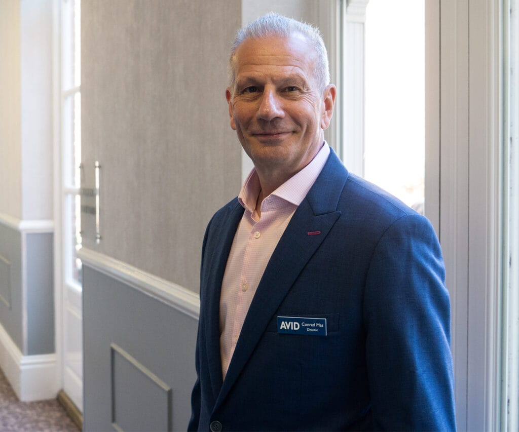 Conrad Mas (AVID) at Audio Show Deluxe