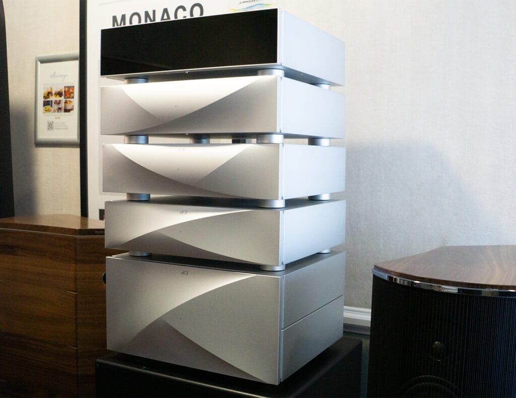 dCS stack at Audio Show Deluxe