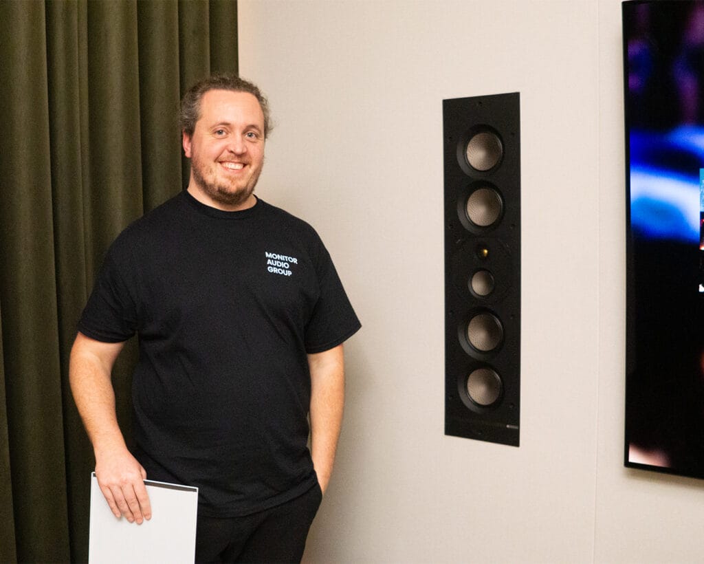 Monitor Audio Engineering Manager Peter Harrison 