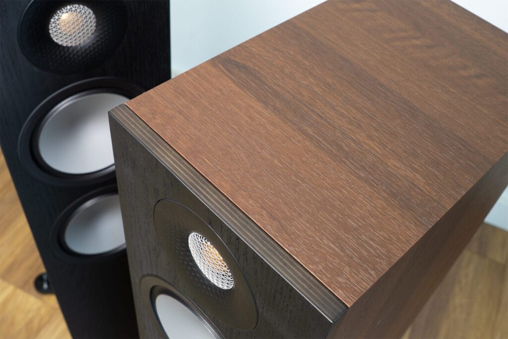 Monitor Audio 300 7G tops and front baffle