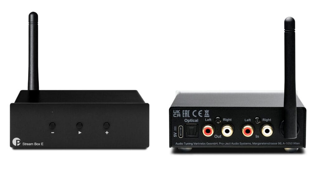 Stream Box E front and rear