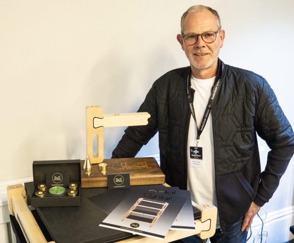 Micheal Wall at Audio Show Deluxe