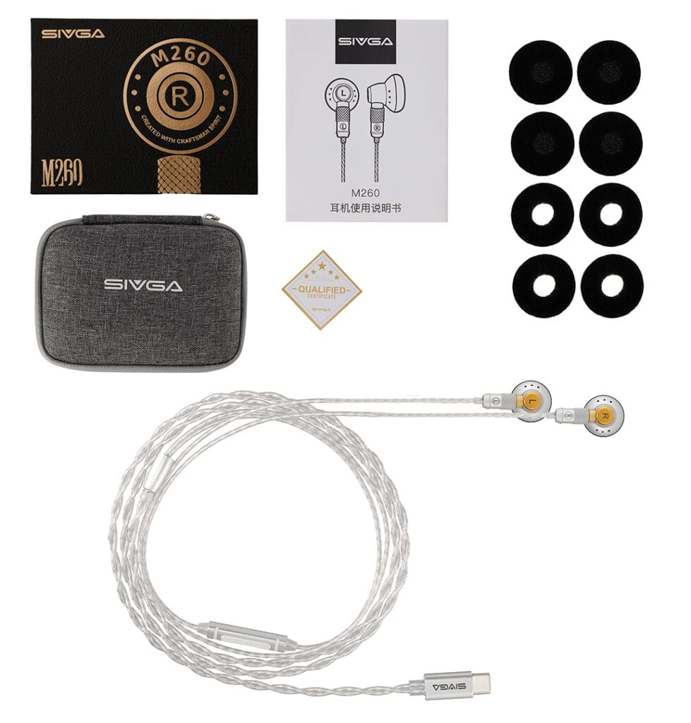 SIVGA M260 with accessories