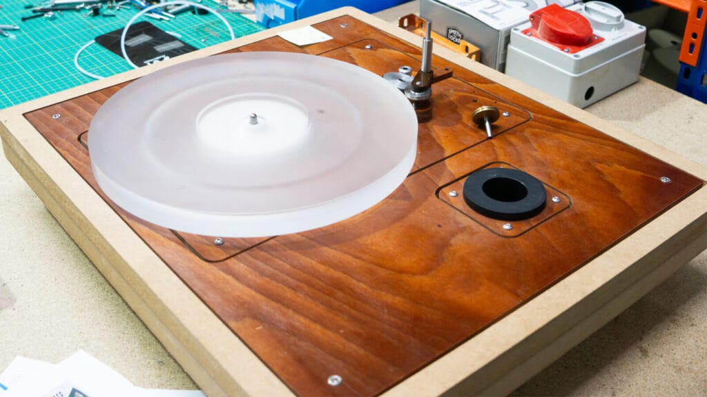 Audio Note idler drive prototype