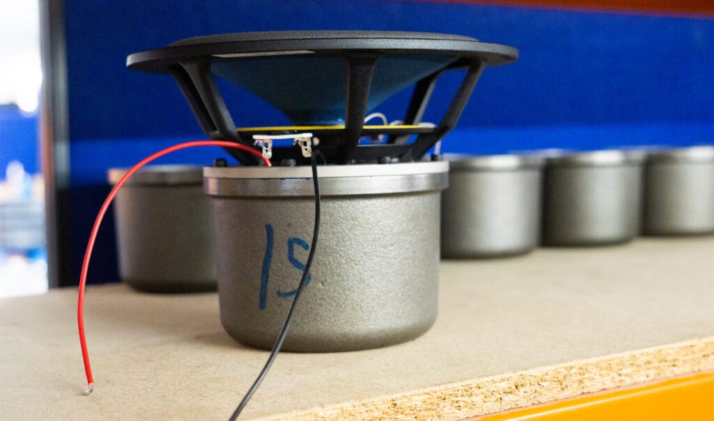 Audio Note speaker field coil cup