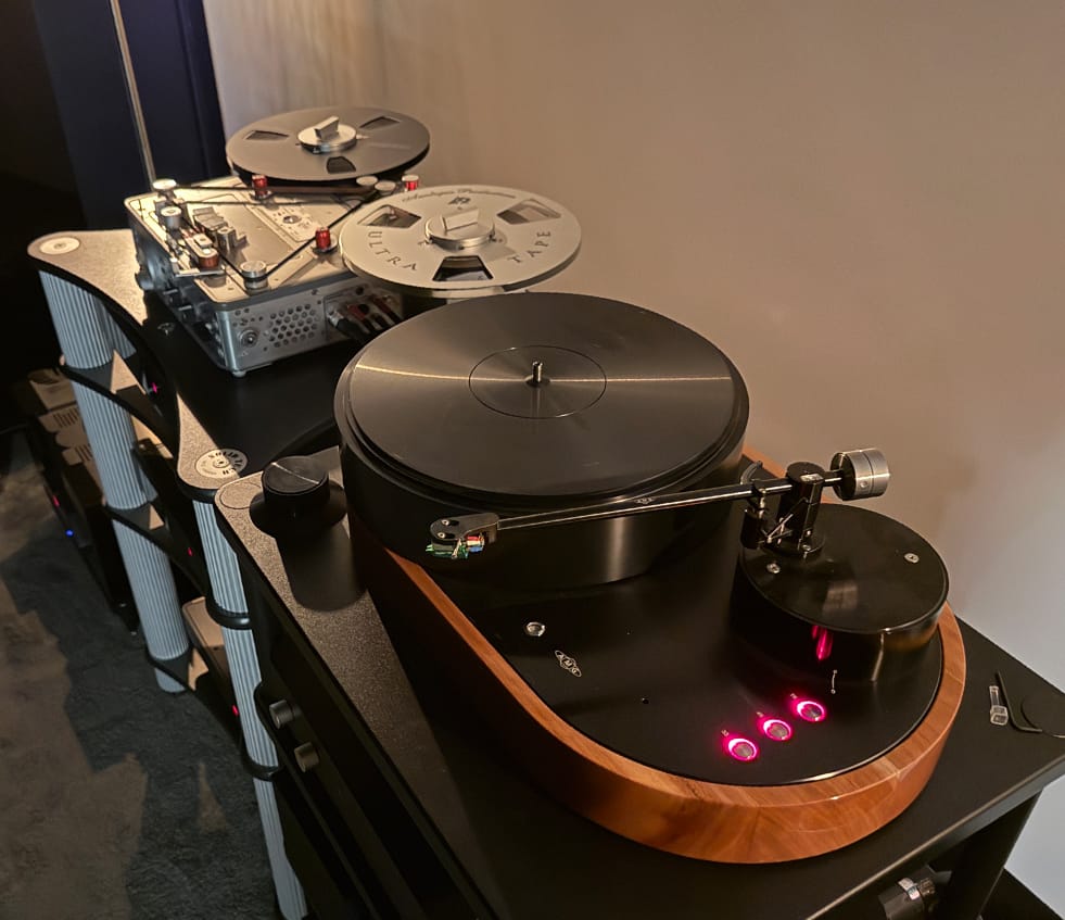 AMG deck and Nagra reel to reel