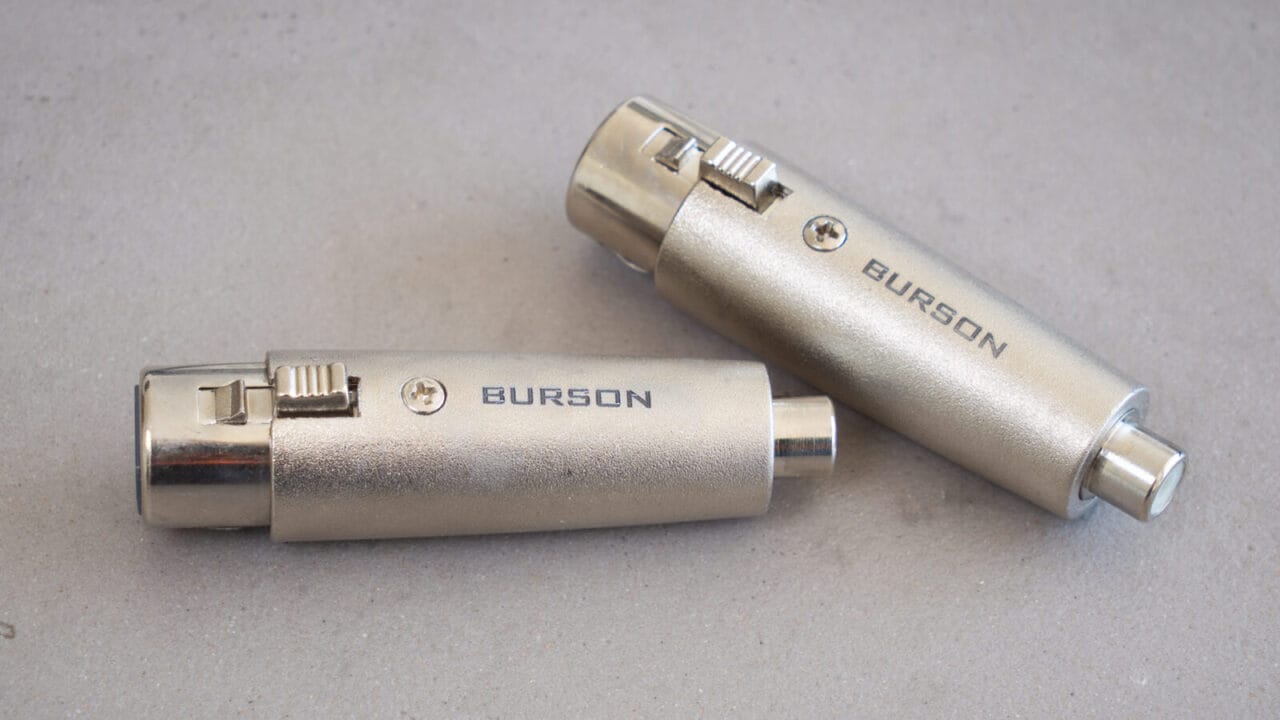 Burson XLR to RCA