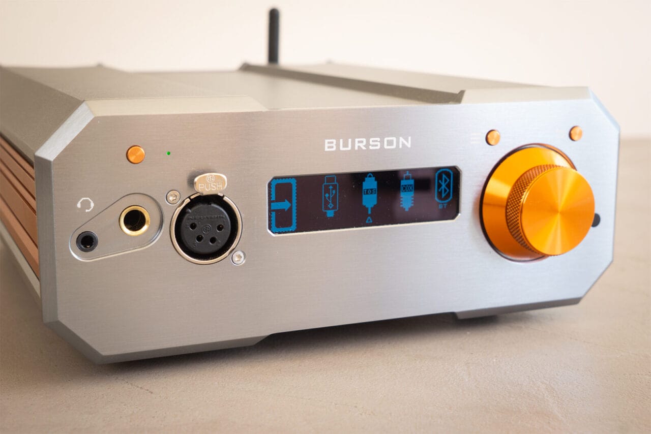 Burson front input menu