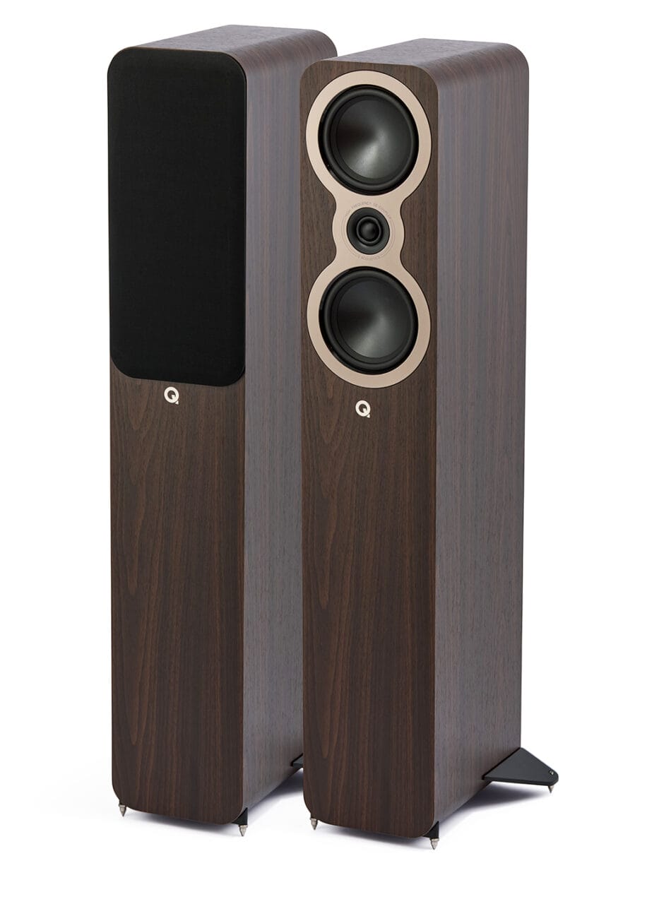 Q Acoustics 3040c in walnut
