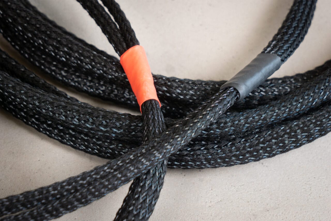 Black Rhodium Minuet cable weave