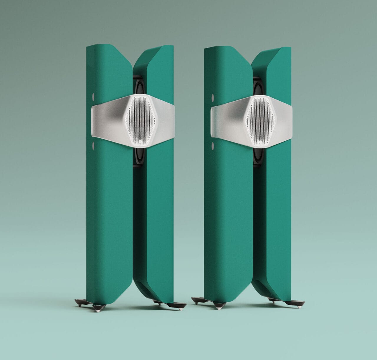Monitor Audio Hyphen in mint green
