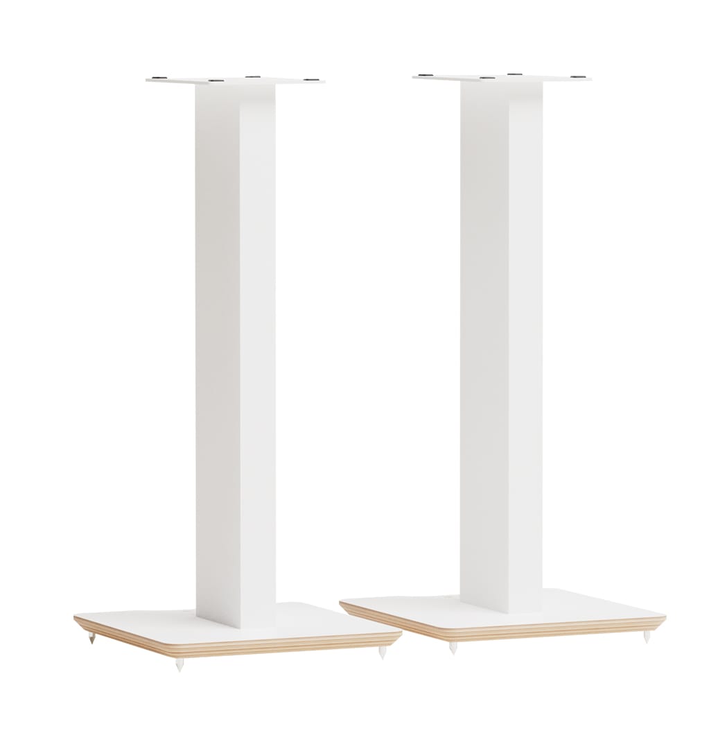 Blok Axis stands in white