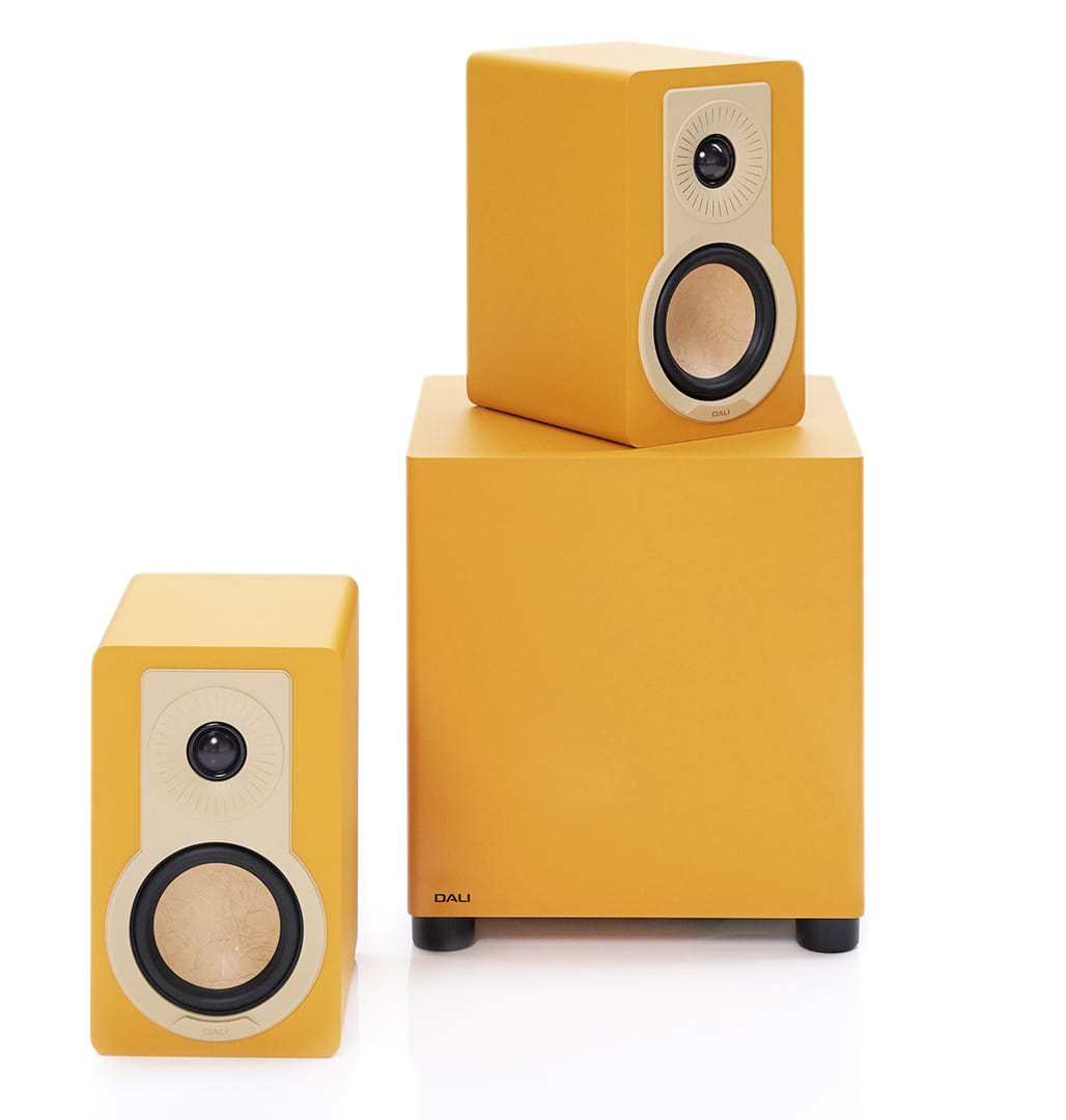 Dali Basik sub with Kupid speakers