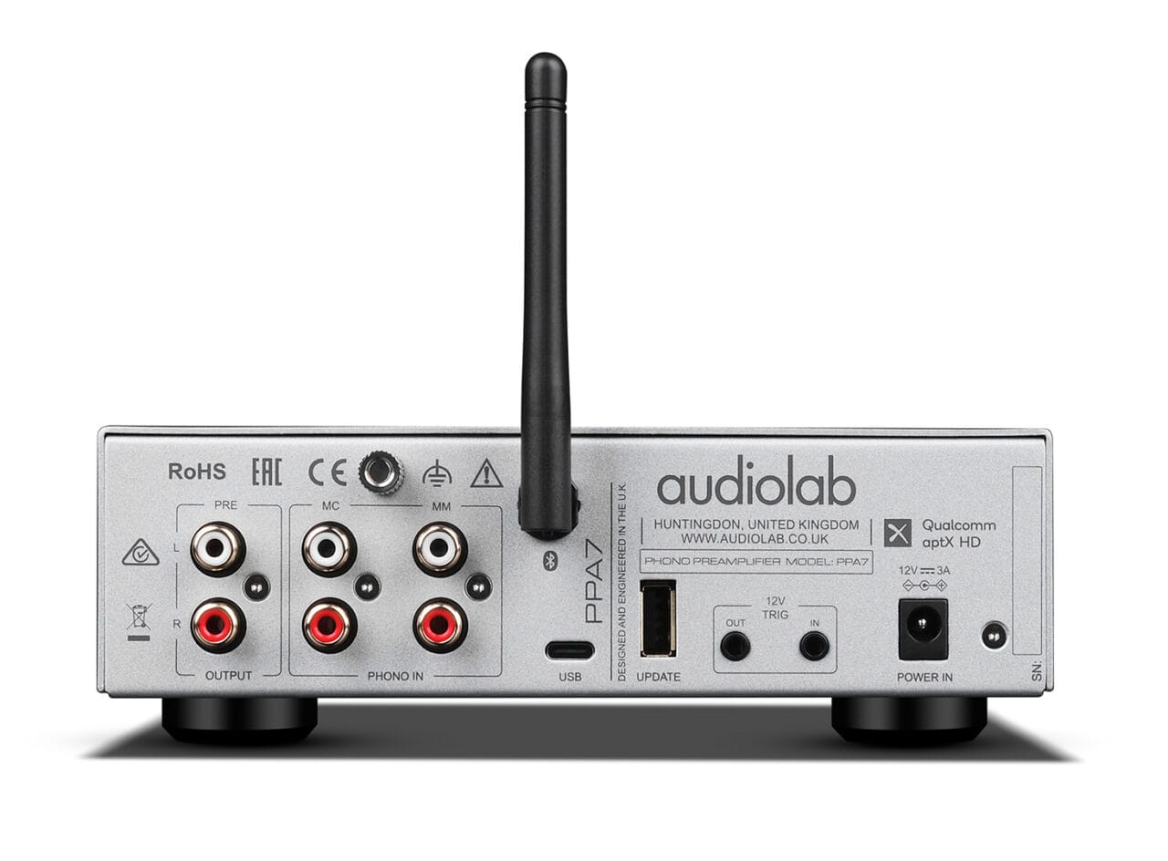 Audiolab PPA7 rear connections