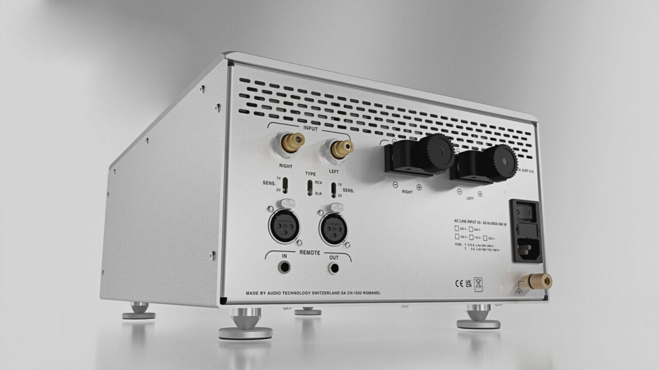 Nagra AMP II-S rear panel